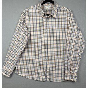 Orvis Womens Size 12 Top Long Sleeve Button Down Shirt Plaid Hiking Outdoors